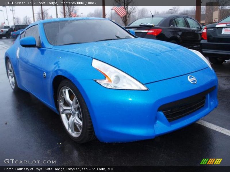Front 3/4 View of 2011 370Z Sport Coupe