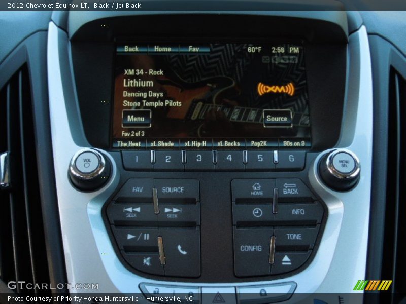 Black / Jet Black 2012 Chevrolet Equinox LT
