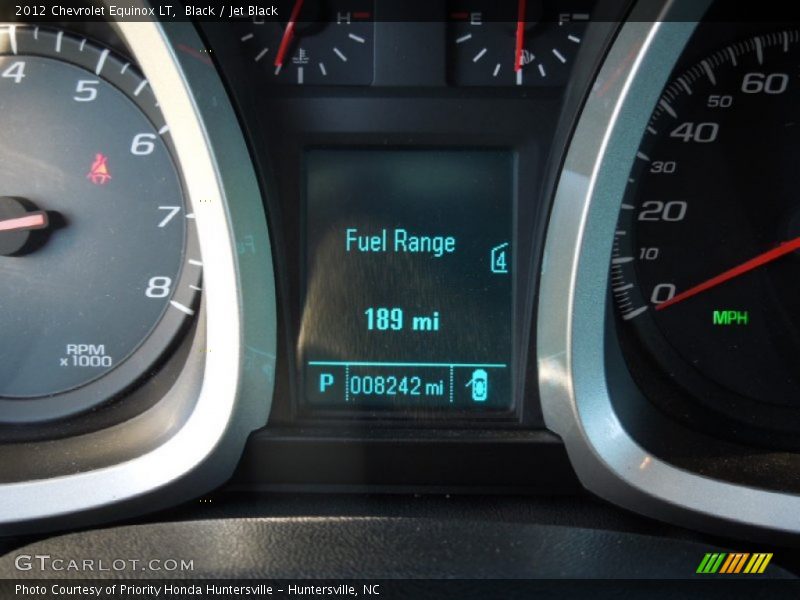 Black / Jet Black 2012 Chevrolet Equinox LT
