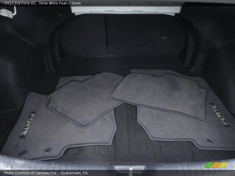 Snow White Pearl / Stone 2012 Kia Forte EX