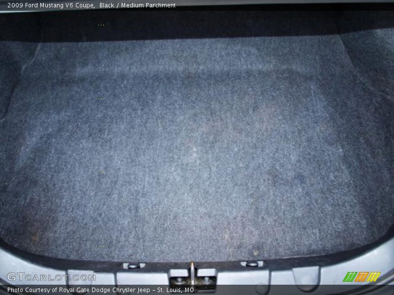 Black / Medium Parchment 2009 Ford Mustang V6 Coupe