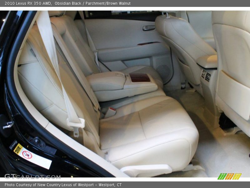 Obsidian Black / Parchment/Brown Walnut 2010 Lexus RX 350 AWD