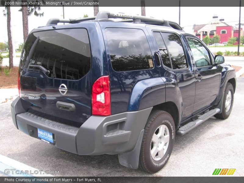 Midnight Blue / Steel/Graphite 2008 Nissan Xterra S