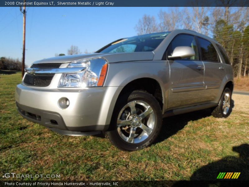 Silverstone Metallic / Light Gray 2008 Chevrolet Equinox LT