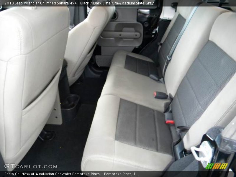 Black / Dark Slate Gray/Medium Slate Gray 2010 Jeep Wrangler Unlimited Sahara 4x4