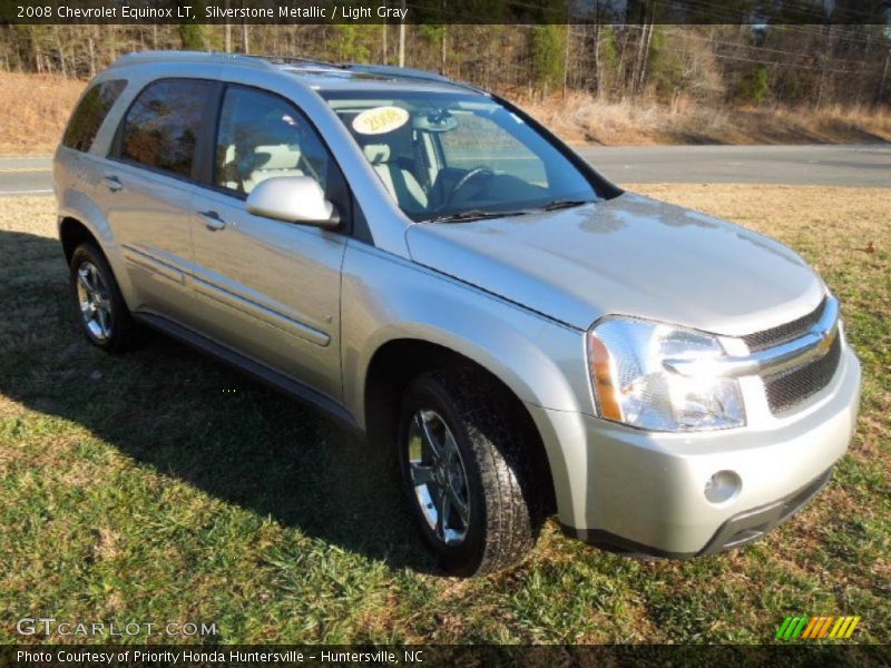 Silverstone Metallic / Light Gray 2008 Chevrolet Equinox LT