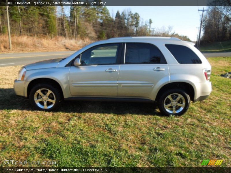 Silverstone Metallic / Light Gray 2008 Chevrolet Equinox LT