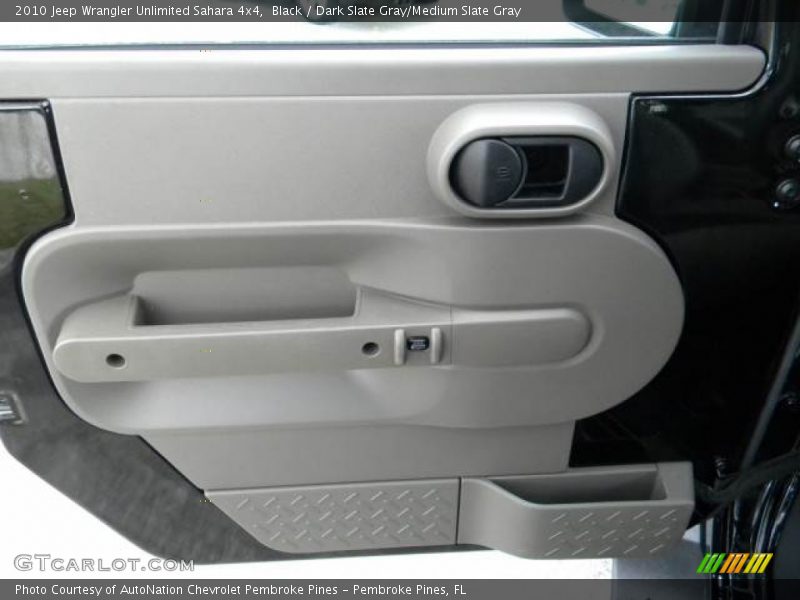 Black / Dark Slate Gray/Medium Slate Gray 2010 Jeep Wrangler Unlimited Sahara 4x4