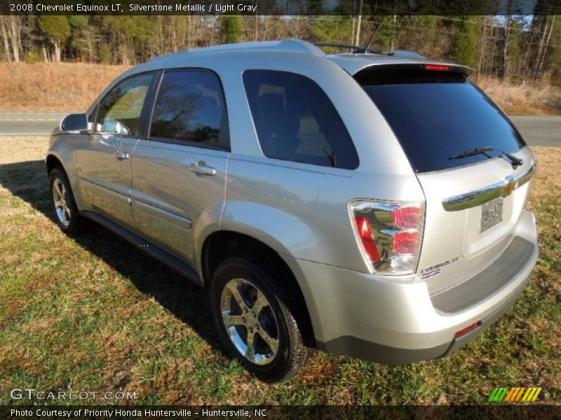 Silverstone Metallic / Light Gray 2008 Chevrolet Equinox LT