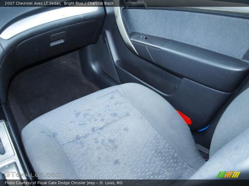 Bright Blue / Charcoal Black 2007 Chevrolet Aveo LT Sedan