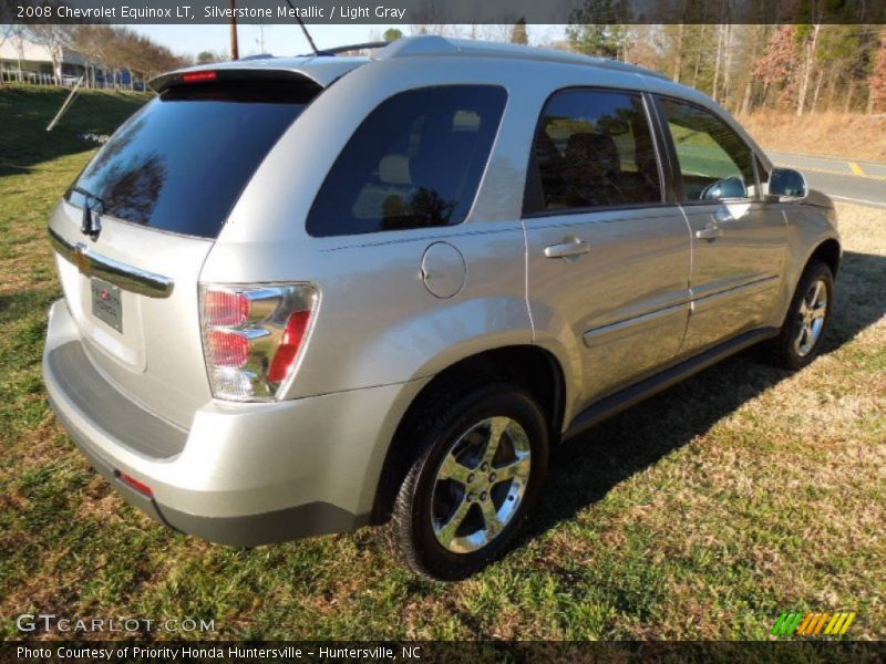 Silverstone Metallic / Light Gray 2008 Chevrolet Equinox LT