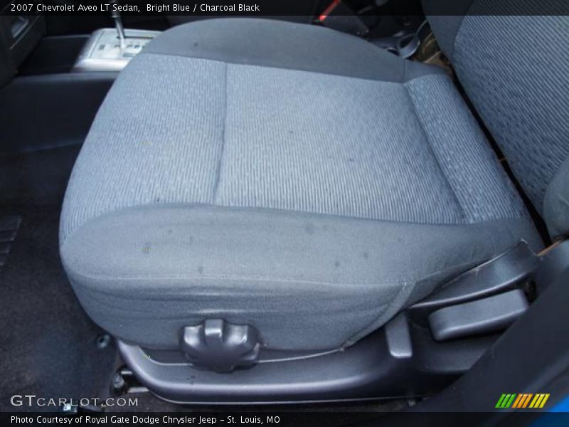 Bright Blue / Charcoal Black 2007 Chevrolet Aveo LT Sedan