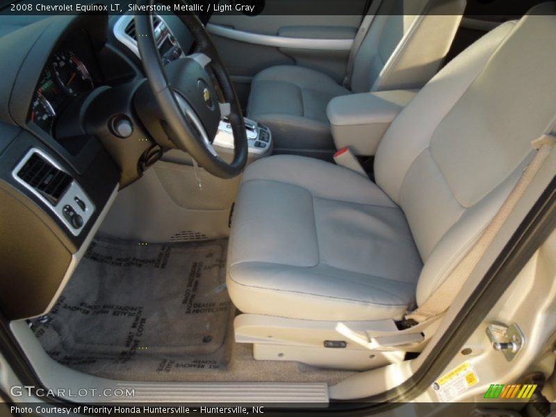 Silverstone Metallic / Light Gray 2008 Chevrolet Equinox LT