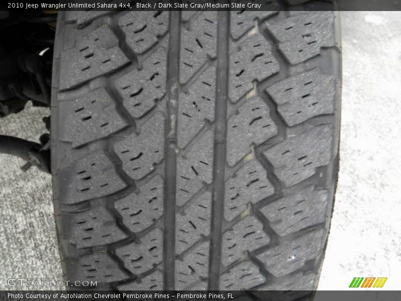 Black / Dark Slate Gray/Medium Slate Gray 2010 Jeep Wrangler Unlimited Sahara 4x4