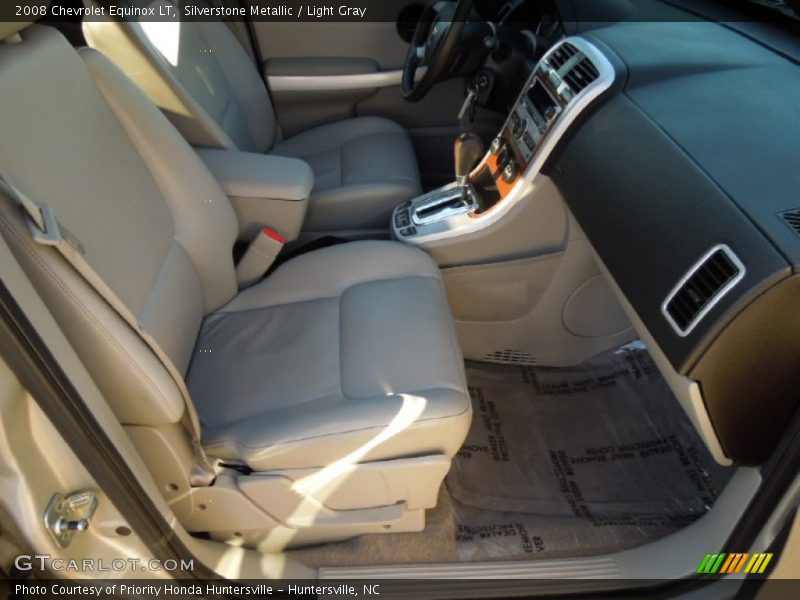 Silverstone Metallic / Light Gray 2008 Chevrolet Equinox LT