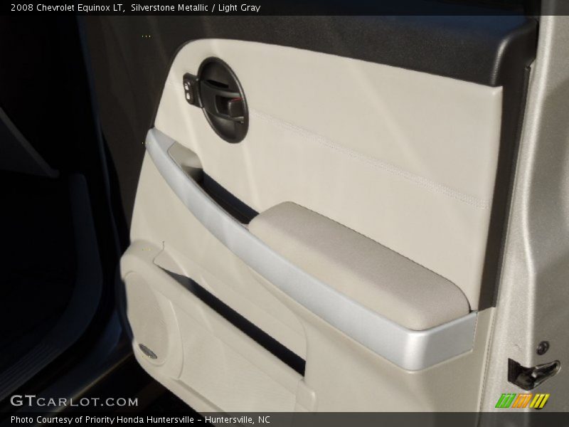 Silverstone Metallic / Light Gray 2008 Chevrolet Equinox LT