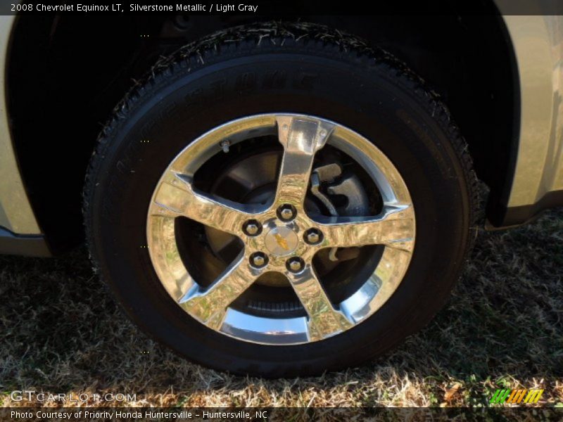 Silverstone Metallic / Light Gray 2008 Chevrolet Equinox LT