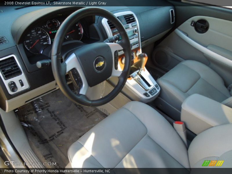 Silverstone Metallic / Light Gray 2008 Chevrolet Equinox LT