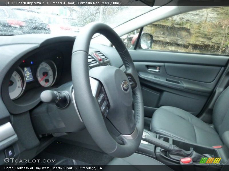 Camellia Red Pearl / Black 2013 Subaru Impreza 2.0i Limited 4 Door