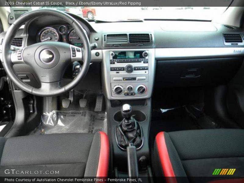 Dashboard of 2009 Cobalt SS Coupe
