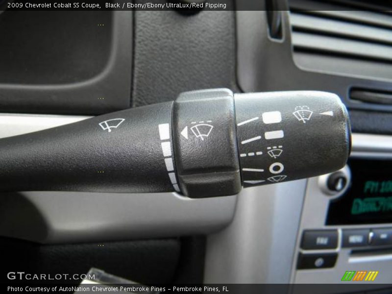 Controls of 2009 Cobalt SS Coupe