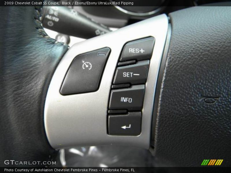 Controls of 2009 Cobalt SS Coupe