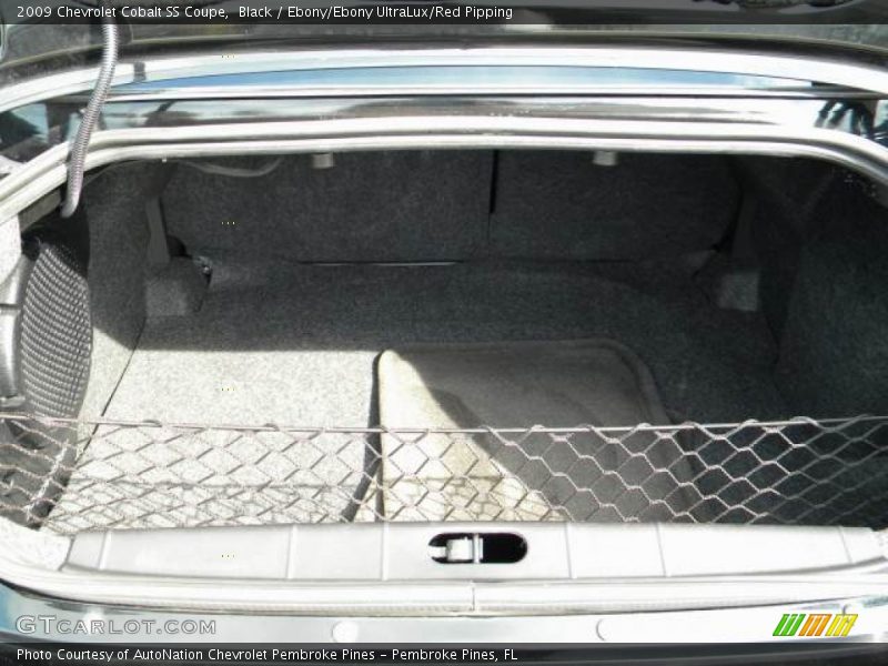  2009 Cobalt SS Coupe Trunk