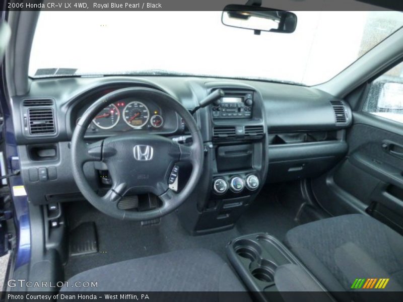 Royal Blue Pearl / Black 2006 Honda CR-V LX 4WD