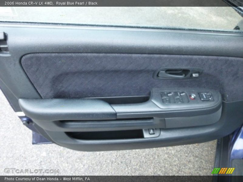 Royal Blue Pearl / Black 2006 Honda CR-V LX 4WD