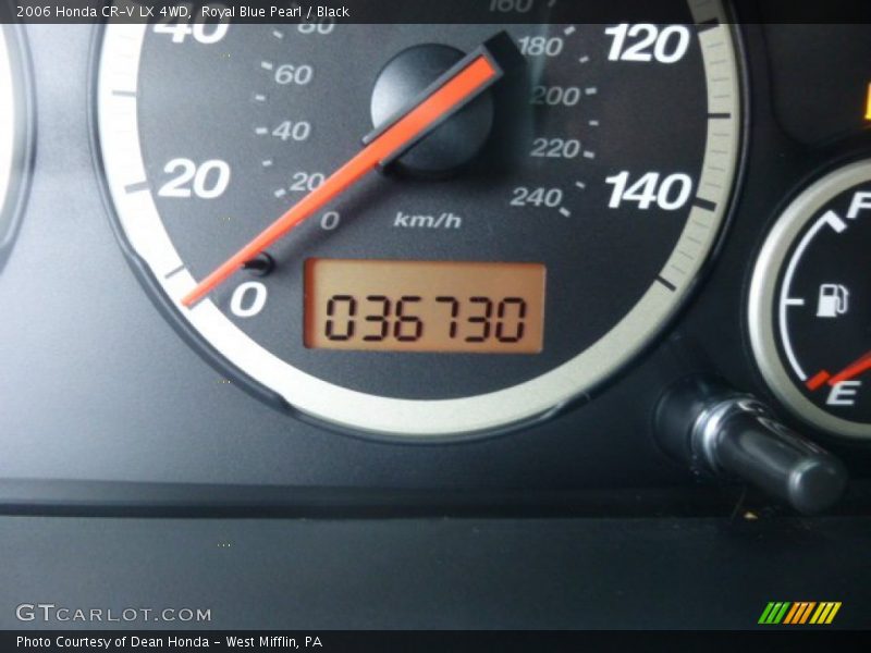 Royal Blue Pearl / Black 2006 Honda CR-V LX 4WD