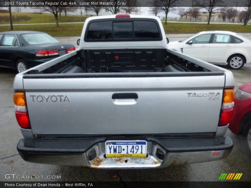 Lunar Mist Metallic / Gray 2002 Toyota Tacoma Regular Cab 4x4