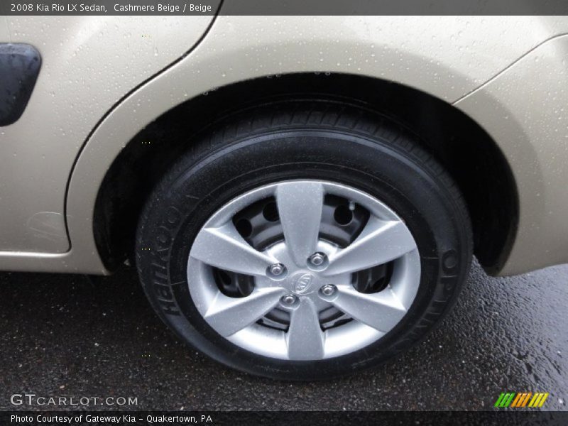 Cashmere Beige / Beige 2008 Kia Rio LX Sedan