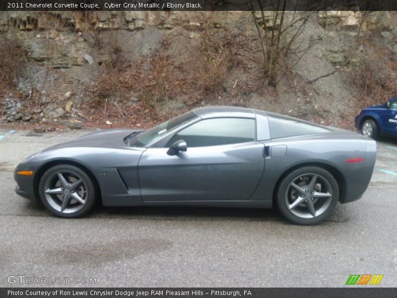  2011 Corvette Coupe Cyber Gray Metallic