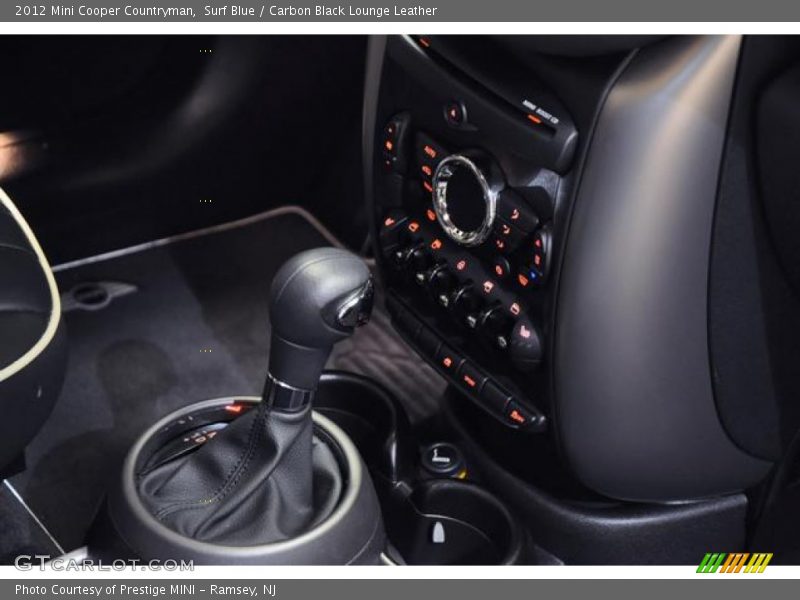 Surf Blue / Carbon Black Lounge Leather 2012 Mini Cooper Countryman