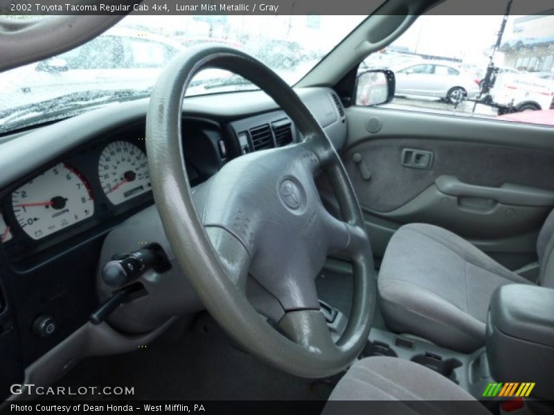 Lunar Mist Metallic / Gray 2002 Toyota Tacoma Regular Cab 4x4