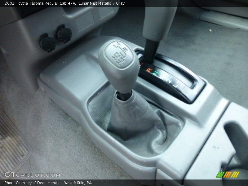 Lunar Mist Metallic / Gray 2002 Toyota Tacoma Regular Cab 4x4