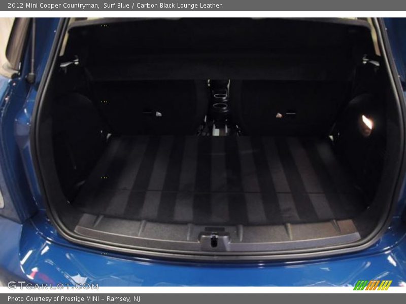 Surf Blue / Carbon Black Lounge Leather 2012 Mini Cooper Countryman