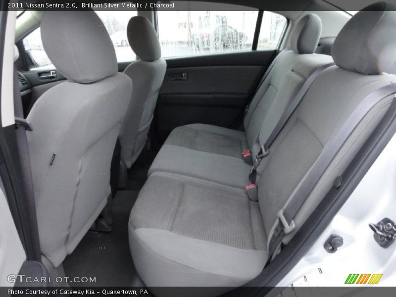 Brilliant Silver Metallic / Charcoal 2011 Nissan Sentra 2.0