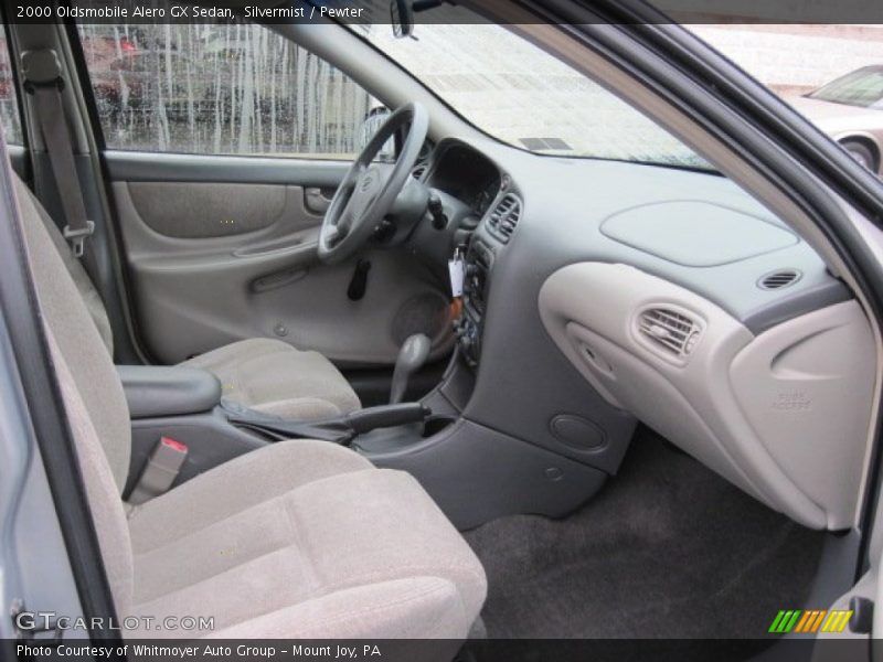  2000 Alero GX Sedan Pewter Interior