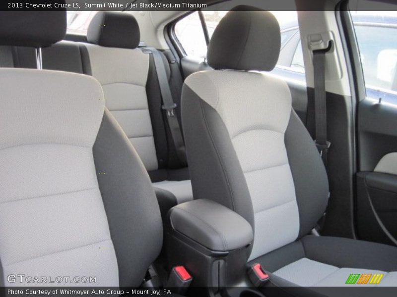 Summit White / Jet Black/Medium Titanium 2013 Chevrolet Cruze LS