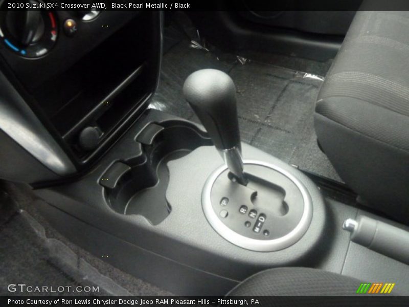 Black Pearl Metallic / Black 2010 Suzuki SX4 Crossover AWD