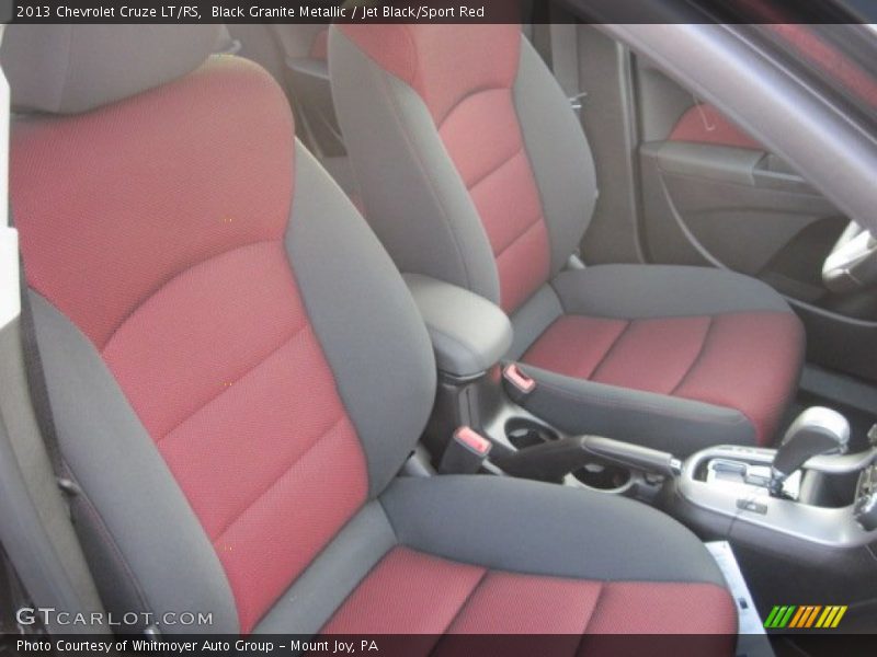 Front Seat of 2013 Cruze LT/RS