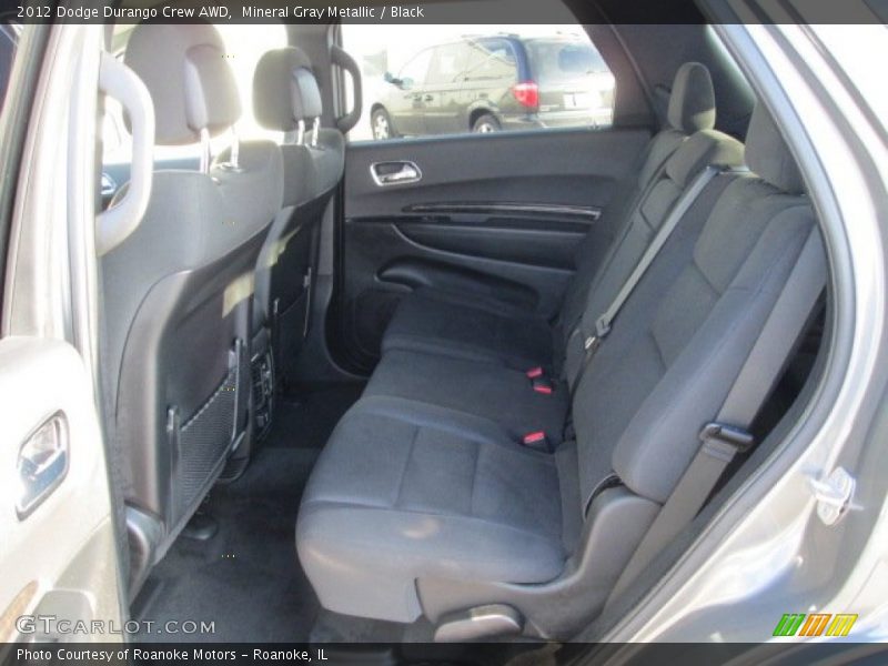 Mineral Gray Metallic / Black 2012 Dodge Durango Crew AWD