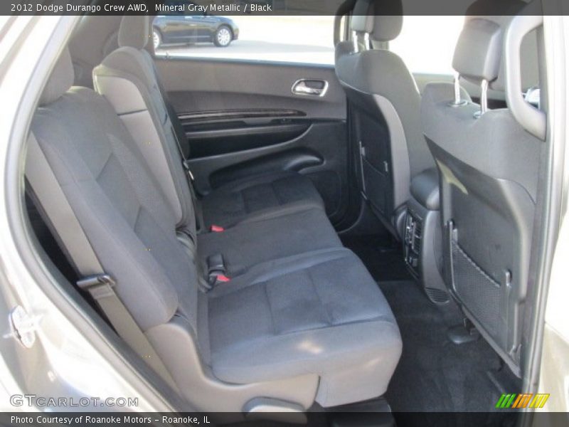 Mineral Gray Metallic / Black 2012 Dodge Durango Crew AWD