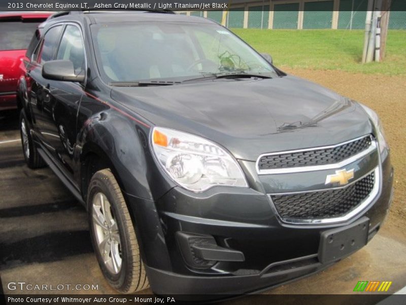 Ashen Gray Metallic / Light Titanium/Jet Black 2013 Chevrolet Equinox LT