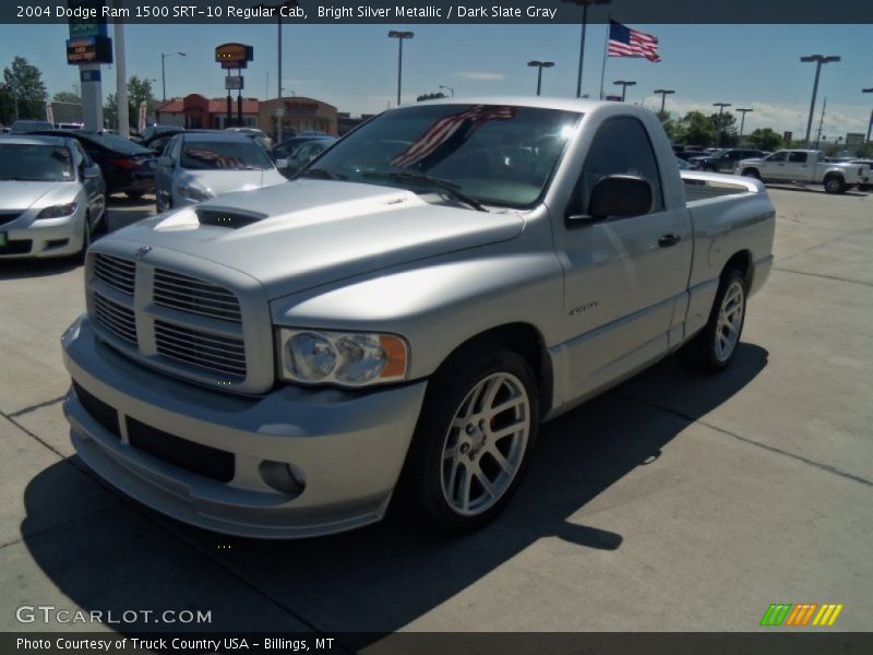 Front 3/4 View of 2004 Ram 1500 SRT-10 Regular Cab