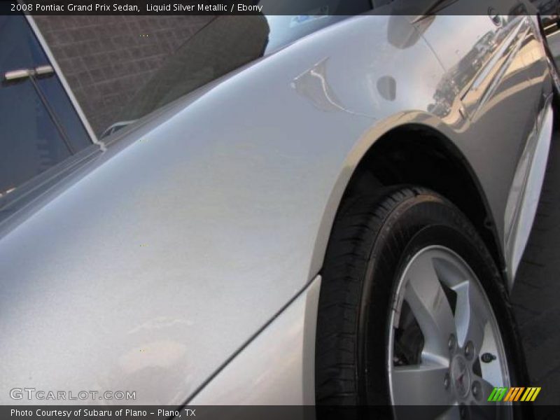 Liquid Silver Metallic / Ebony 2008 Pontiac Grand Prix Sedan