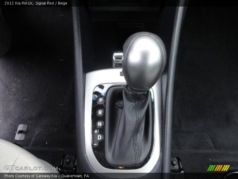 Signal Red / Beige 2012 Kia Rio LX