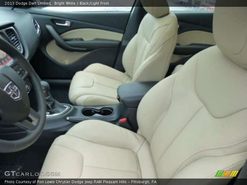 Front Seat of 2013 Dart Limited