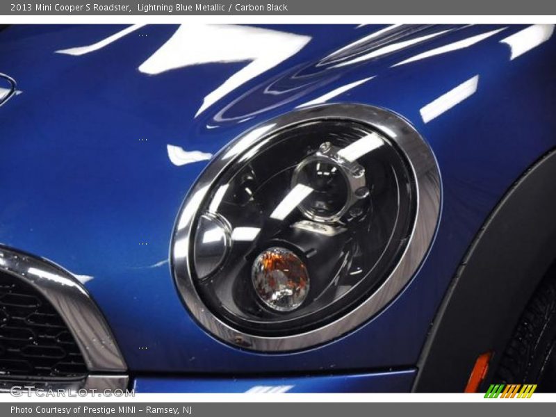 Lightning Blue Metallic / Carbon Black 2013 Mini Cooper S Roadster